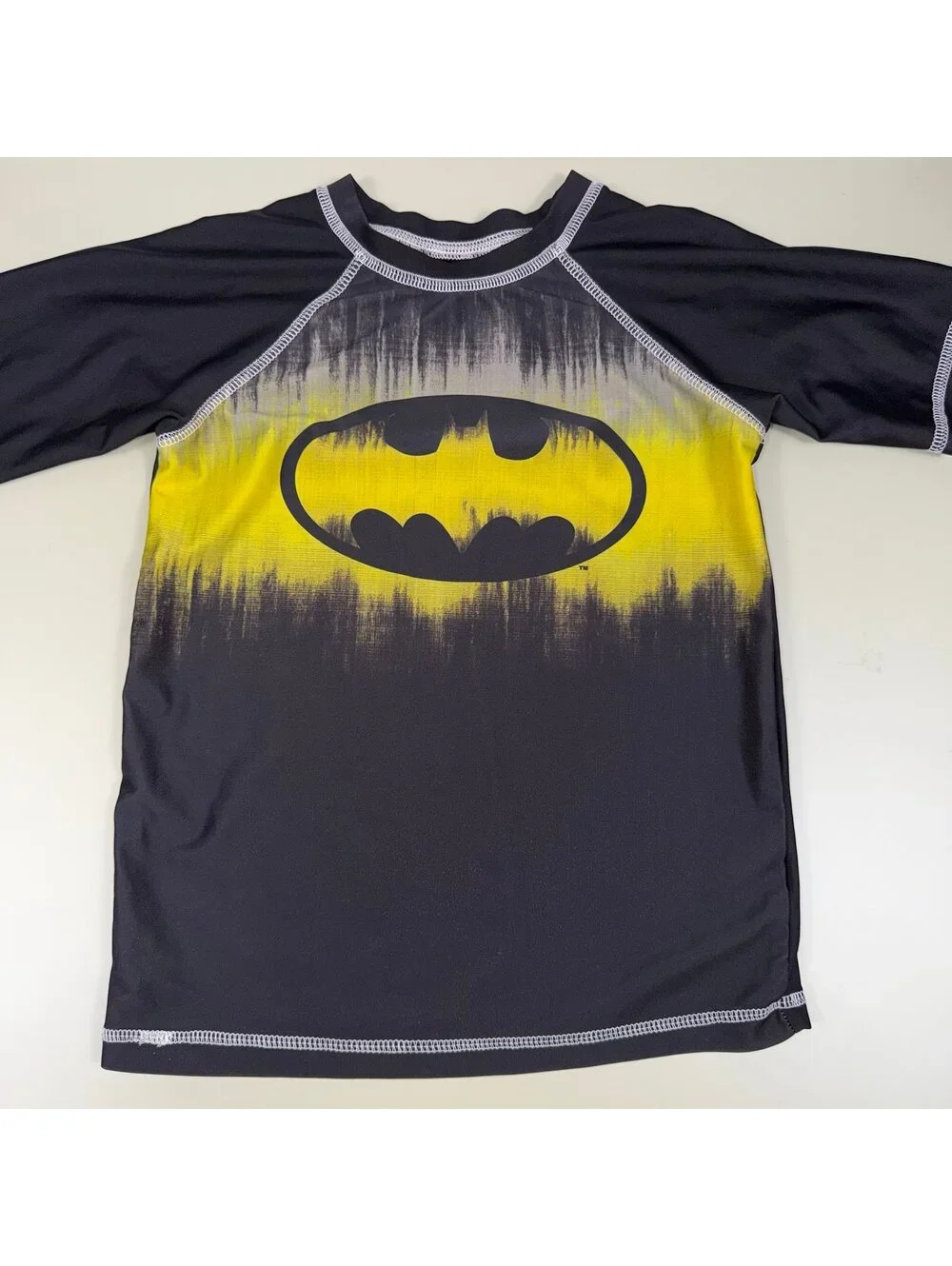 Boys Rash Guard Swim Top Bundle | Size Small | Batman & Spider-Man